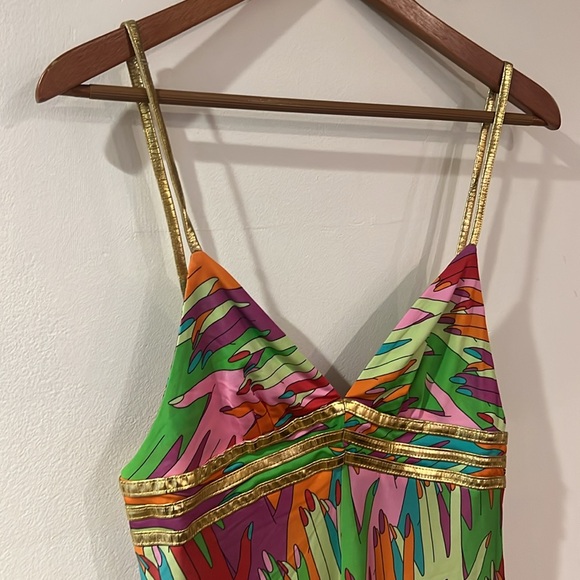 DOLCE & GABANA Hand Print Slip Dress - Picture 3 of 9